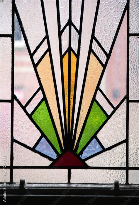 house built 1968 type metal stained glass|Identifying Art Deco Windows: A Quick Guide.